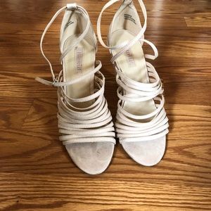 Forever 21 nude blush wedges